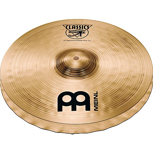 Meinl C14PH 14" Powerful Hi-Hat Classics тарелки хай-хет 14"(пара) Meinl C14PH 14" Powerful Hi-Hat Classics тарелки хай-хет 14"(пара)