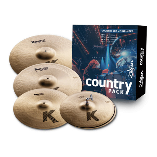 Zildjian Country K Pack K0801C набор тарелок Zildjian Country K Pack K0801C набор тарелок