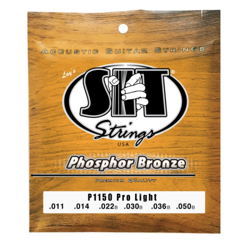 SIT Strings P1150 струны для акустической гитары, фосфор-бронза 11-50 SIT Strings P1150 струны для акустической гитары, фосфор-бронза 11-50