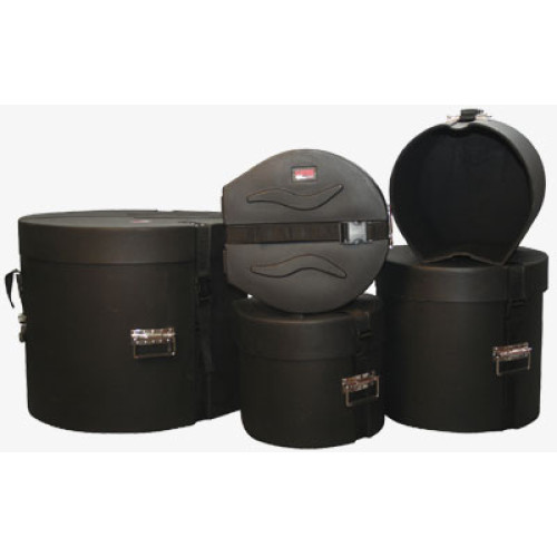 Gator GPR Fusion Set набор из 5 пластиковых кейсов для барабанов Gator GPR Fusion Set набор из 5 пластиковых кейсов для барабанов