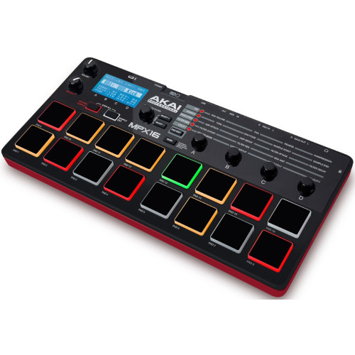Akai Pro MPX16 сэмпл плеер / рекордер с пэдами MPC