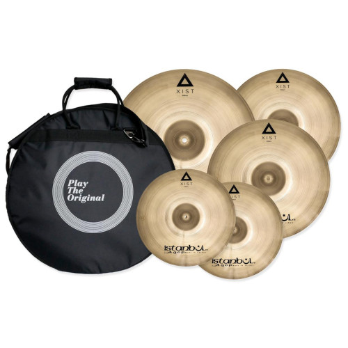 Istanbul Agop Xist Brilliant Cymbal Set (14"/ 16"/ 20"+18") комплект тарелок, чехол Istanbul Agop Xist Brilliant Cymbal Set (14"/ 16"/ 20"+18") комплект тарелок, чехол