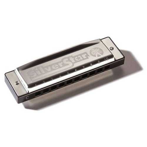 Hohner Silver Star 504 / 20 A диатоническая губная гармошка в тональности A (''Ля'') Hohner Silver Star 504 / 20 A диатоническая губная гармошка в тональности A (''Ля'')