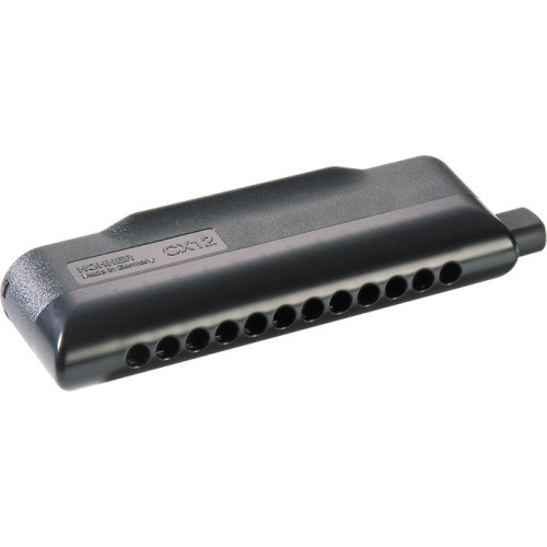Hohner 7545 / 48 CX 12 Black F (M754550) хроматическая губная гармошка в тональности F (''Фа''), 12 отв., 48 яз Hohner 7545 / 48 CX 12 Black F (M754550) хроматическая губная гармошка в тональности F (''Фа''), 12 отв., 48 яз
