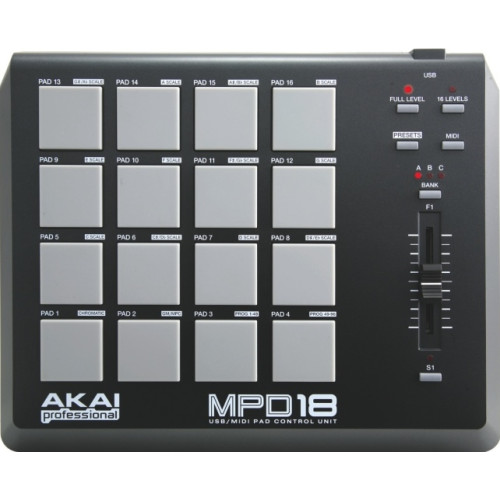 Akai Pro MPD18 MIDI-контроллер Akai Pro MPD18 MIDI-контроллер