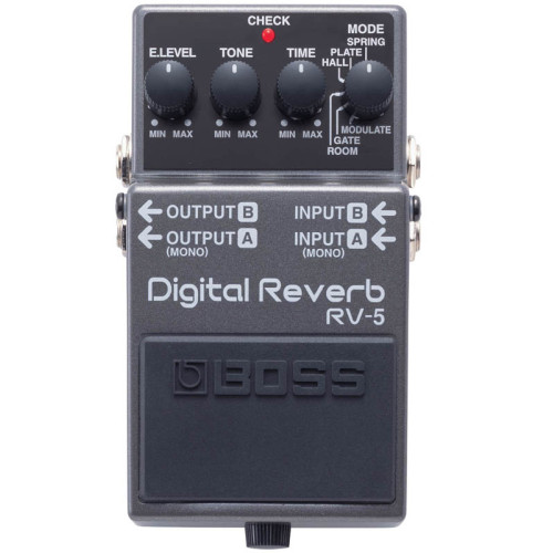 Boss RV-5 Digital Reverb эффект ревербератора и цифровая задержка Boss RV-5 Digital Reverb эффект ревербератора и цифровая задержка