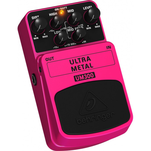 Behringer UM300 Ultra Metal педаль эффектов Behringer UM300 Ultra Metal педаль эффектов