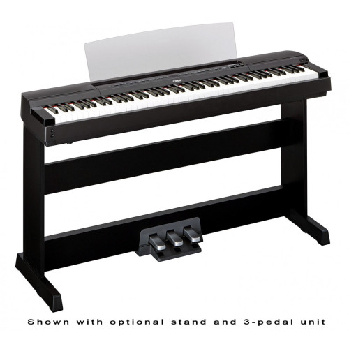 Yamaha P-255B Set цифровое фортепиано с подставкой и блоком педалей, цвет чёрный Yamaha P-255B Set цифровое фортепиано с подставкой и блоком педалей, цвет чёрный