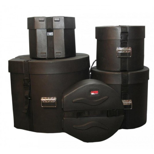 Gator GPR-STD-Set комплект пластиковых кейсов для барабанов Gator GPR-STD-Set комплект пластиковых кейсов для барабанов