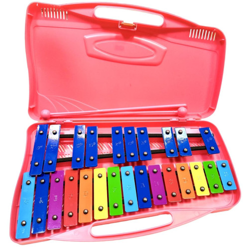 Wisemann WG Glokenspiel 013190 детский глокеншпиль, розовый кейс Wisemann WG Glokenspiel 013190 детский глокеншпиль, розовый кейс