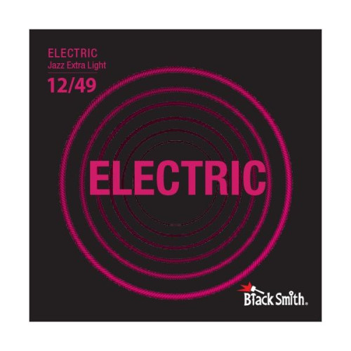 BlackSmith Electric Jazz Extra Light 12/49 струны для электрогитары, 12-49, намотка из никеля BlackSmith Electric Jazz Extra Light 12/49 струны для электрогитары, 12-49, намотка из никеля