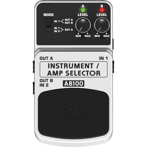 Behringer AB100 Guitar/Amp Selector напольный переключатель