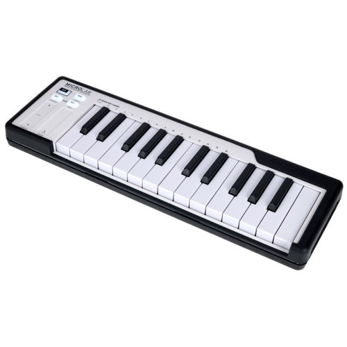 Arturia Microlab Black USB MIDI мини-клавиатура, 25 клавиш, цвет черный Arturia Microlab Black USB MIDI мини-клавиатура, 25 клавиш, цвет черный