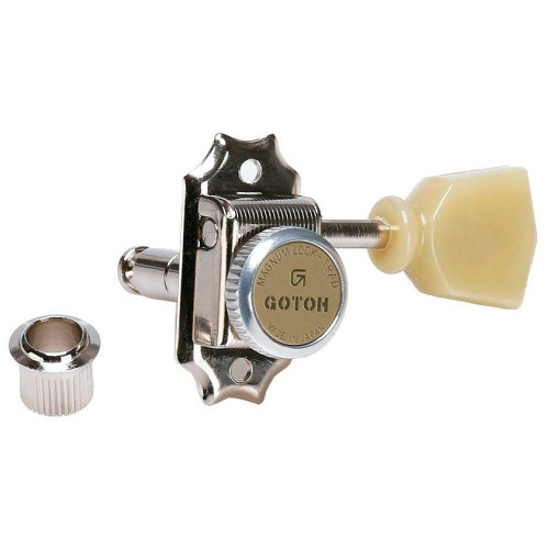 Gotoh SD90-MG-T-SL-N колки локовые с ручным зажимом, 3+3, цвет никель Gotoh SD90-MG-T-SL-N колки локовые с ручным зажимом, 3+3, цвет никель