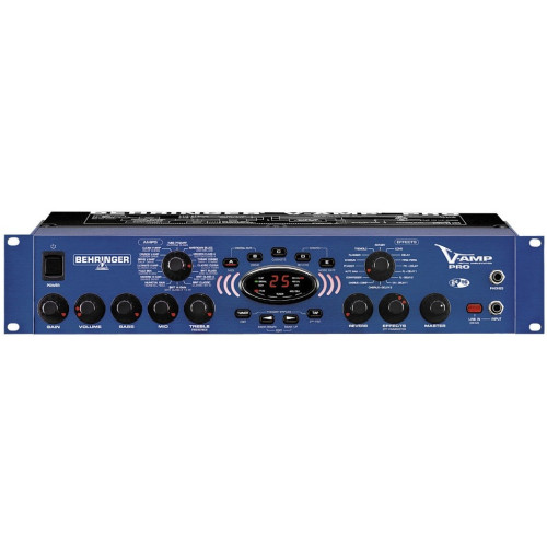 Behringer V-AMP Pro моделирующий гитарный процессор / мультиэффект-процессор Behringer V-AMP Pro моделирующий гитарный процессор / мультиэффект-процессор