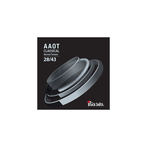 BlackSmith AAOT Classical Normal Tension 28/43 струны для классической гитары, среднее натяжение, 28-43 BlackSmith AAOT Classical Normal Tension 28/43 струны для классической гитары, среднее натяжение, 28-43