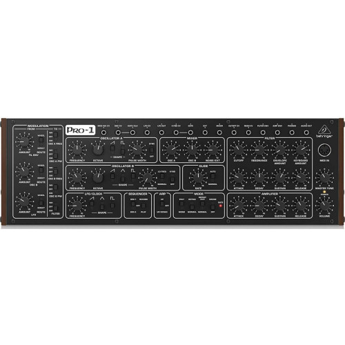 Behringer PRO-1 звуковой модуль, аналоговый синтезатор Behringer PRO-1 звуковой модуль, аналоговый синтезатор
