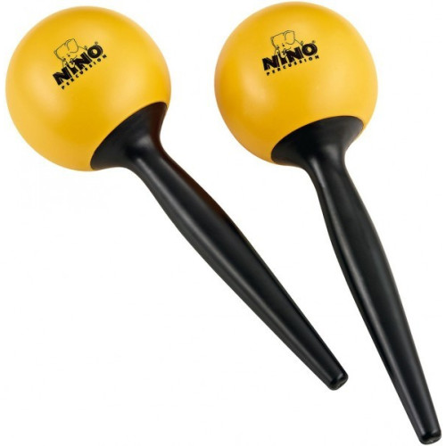 Meinl NINO582Y маракасы пластиковые, желтый цвет Meinl NINO582Y маракасы пластиковые, желтый цвет