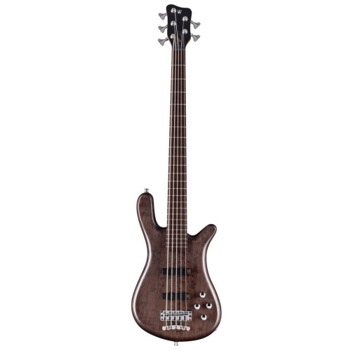 Warwick Streamer LX 5 Nirvana Black бас-гитара Pro Series Teambuilt, цвет коричневый матовый Warwick Streamer LX 5 Nirvana Black бас-гитара Pro Series Teambuilt, цвет коричневый матовый