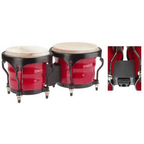 Stagg BWM-R деревянные бонго 7 1 / 2'' 6 1 / 2'', цвет - red, standart line Stagg BWM-R деревянные бонго 7 1 / 2'' 6 1 / 2'', цвет - red, standart line