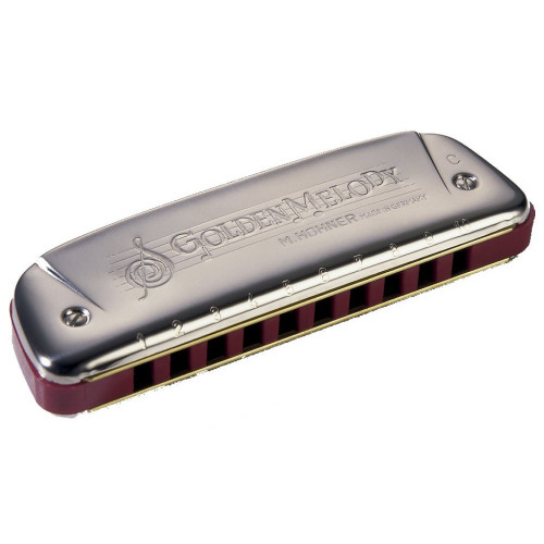 Hohner Golden Melody 542 / 20 B диатоническая губная гармошка в тональности B (''Си'') (M542126) Hohner Golden Melody 542 / 20 B диатоническая губная гармошка в тональности B (''Си'') (M542126)