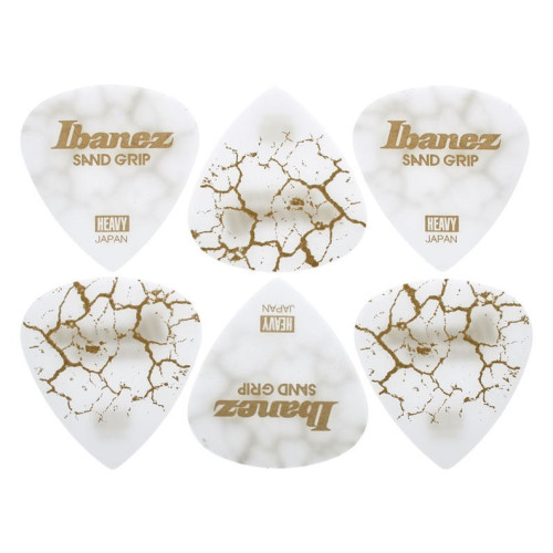 Ibanez PPA16HCG-WH комплект медиаторов (6 шт.), толщина 1 мм Ibanez PPA16HCG-WH комплект медиаторов (6 шт.), толщина 1 мм
