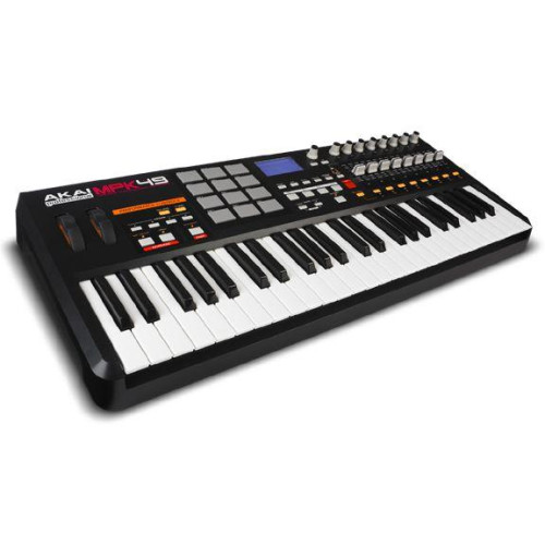 Akai Pro MPK49 MIDI-клавиатура, 49 полувзвешенных клавиш Akai Pro MPK49 MIDI-клавиатура, 49 полувзвешенных клавиш