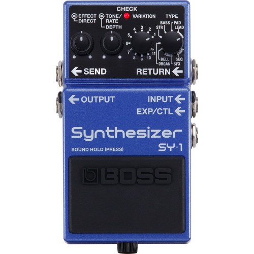 Boss SY-1 Synthesizer Sound Tryout полифонический синтез гитарных тембров Boss SY-1 Synthesizer Sound Tryout полифонический синтез гитарных тембров