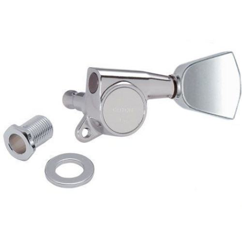 Gotoh SG381-HAPM-04-C колки локовые, автозажим, регулируемые, 3+3, хром, тюльпан Gotoh SG381-HAPM-04-C колки локовые, автозажим, регулируемые, 3+3, хром, тюльпан