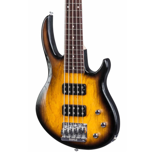 Gibson EB Bass 5 String T 2017 Satin Vintage Sunburst 5-ти струнная бас-гитара, цвет матовый винтажный санбёрст, чехол в комплекте Gibson EB Bass 5 String T 2017 Satin Vintage Sunburst 5-ти струнная бас-гитара, цвет матовый винтажный санбёрст, чехол в комплекте