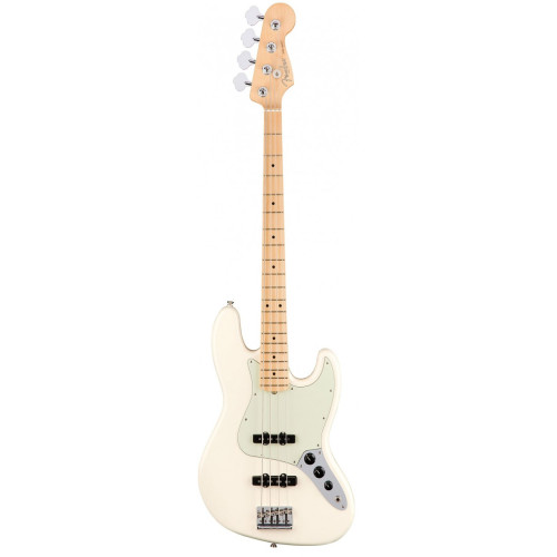 Fender AM Pro Jazz Bass MN OWT бас-гитара American Pro Jazz Bass, цвет олимпик уайт Fender AM Pro Jazz Bass MN OWT бас-гитара American Pro Jazz Bass, цвет олимпик уайт