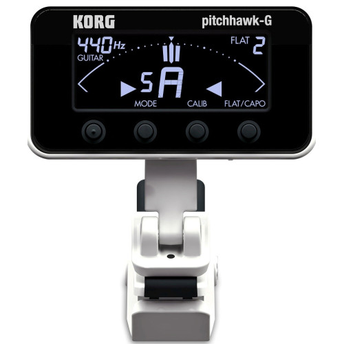 Korg AW-3G WH PitchHawk тюнер гитарный Korg AW-3G WH PitchHawk тюнер гитарный