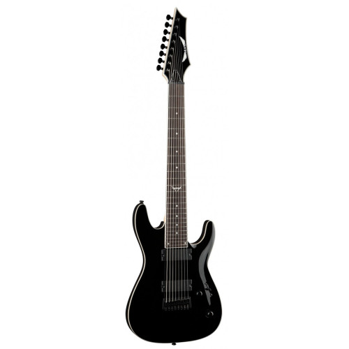 Dean C850X CBK 8-струнная электрогитара, 24 лада, 2 HH, цвет классический чёрный