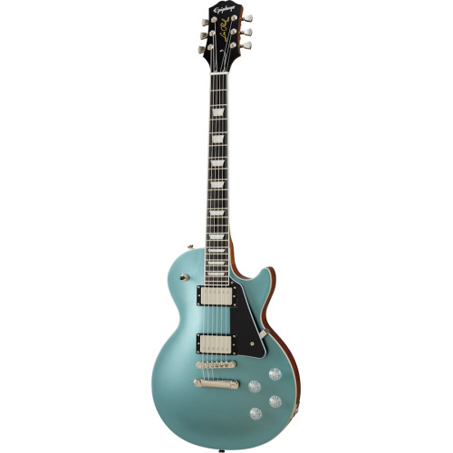 Epiphone Les Paul Modern Faded Pelham Blue электрогитара, цвет синий Epiphone Les Paul Modern Faded Pelham Blue электрогитара, цвет синий