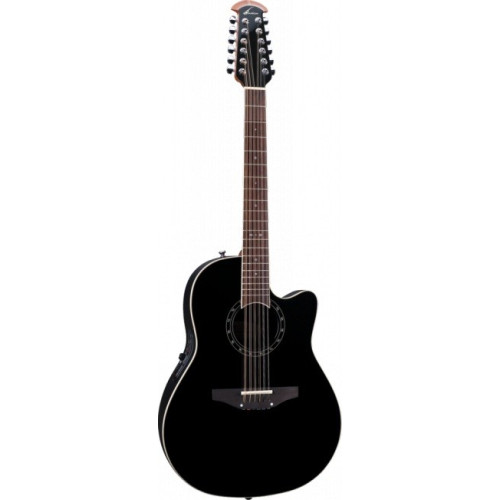 Ovation 2751AX-5 Standard Balladeer Deep Contour Cutaway 12-String Black гитара электроакустическая Ovation 2751AX-5 Standard Balladeer Deep Contour Cutaway 12-String Black гитара электроакустическая
