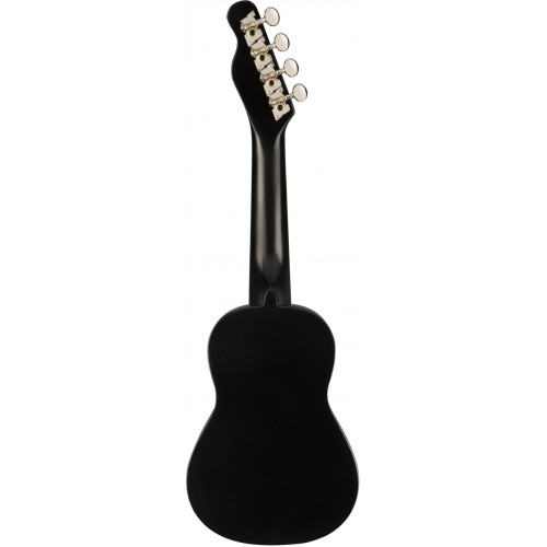 Fender Ukulele Venice Black укулеле сопрано, цвет черный Fender Ukulele Venice Black укулеле сопрано, цвет черный