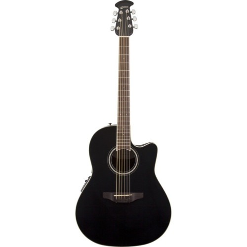 Ovation CS24-5 Celebrity Standard Mid Cutaway Black электроакустическая гитара, цвет черный Ovation CS24-5 Celebrity Standard Mid Cutaway Black электроакустическая гитара, цвет черный