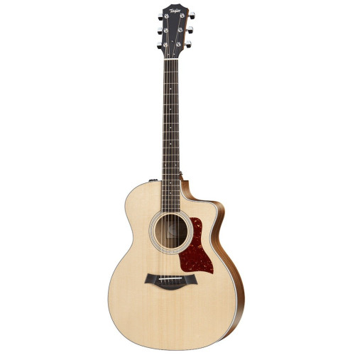 Taylor 214ce 200 Series, гитара электроакустическая, форма корпуса Grand Auditorium, жесткий чехол