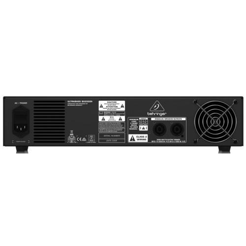 Behringer BX2000H басовый усилитель, 2000 Вт Behringer BX2000H басовый усилитель, 2000 Вт