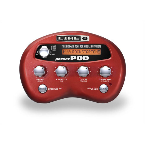 Line 6 Pocket POD Direct компактный моделирующий гитарный процессор Line 6 Pocket POD Direct компактный моделирующий гитарный процессор