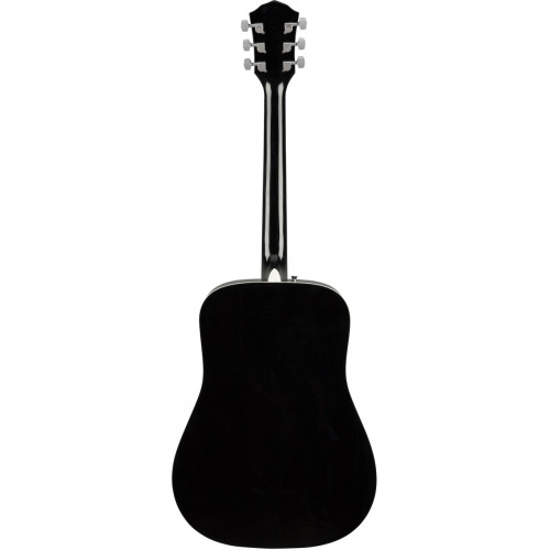 Fender FA-125 Dreadnought w/bag, BLK акустическая гитара, цвет черный Fender FA-125 Dreadnought w/bag, BLK акустическая гитара, цвет черный