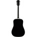 Fender FA-125 Dreadnought w/bag, BLK акустическая гитара, цвет черный Fender FA-125 Dreadnought w/bag, BLK акустическая гитара, цвет черный