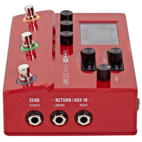 Line 6 HX Stomp Limited Edition Red гитарный процессор эффектов Line 6 HX Stomp Limited Edition Red гитарный процессор эффектов