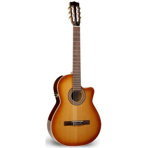 LaPatrie 28740 + Case электроакустическая классическая гитара Hybrid CW Lightburst QII с кейсом LaPatrie 28740 + Case электроакустическая классическая гитара Hybrid CW Lightburst QII с кейсом