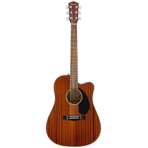 Fender CD-60SCE Dread All-Mah WN электроакустическая гитара, цвет натуральный Fender CD-60SCE Dread All-Mah WN электроакустическая гитара, цвет натуральный