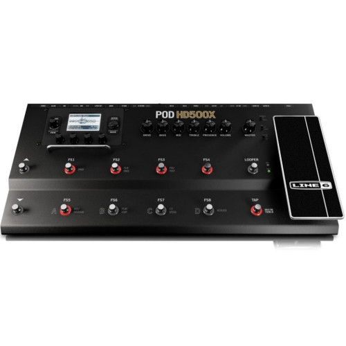 Line 6 POD HD500X профессиональный напольный гитарный процессор эффектов Line 6 POD HD500X профессиональный напольный гитарный процессор эффектов