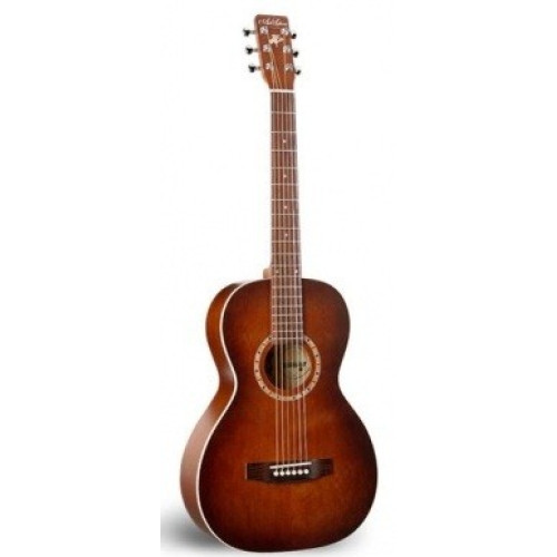 A&L 23509 акустическая гитара, цвет Antique Burst, чехол в комплекте