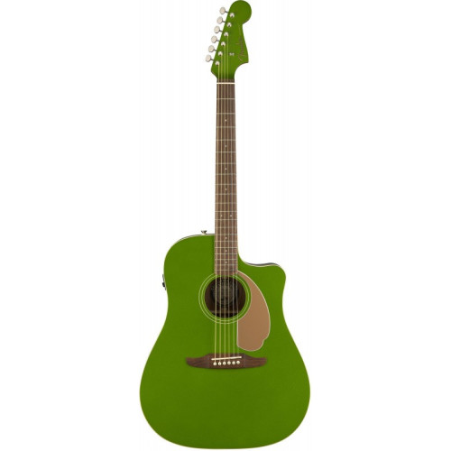 Fender Redondo Player ELJ электроакустическая гитара, цвет зеленый Fender Redondo Player ELJ электроакустическая гитара, цвет зеленый