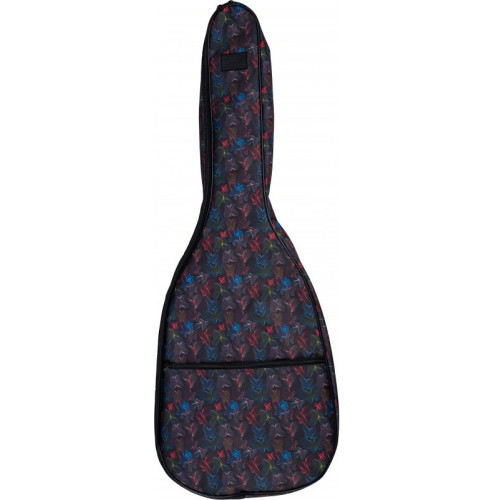 Flight FBG-1009 Butterfly чехол для классической гитары без утепления, узор бабочки Flight FBG-1009 Butterfly чехол для классической гитары без утепления, узор бабочки