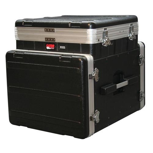 Gator GRC-10X8PU пластиковый кейс, 10U верх, 8U низ, с откидной крышкой Gator GRC-10X8PU пластиковый кейс, 10U верх, 8U низ, с откидной крышкой